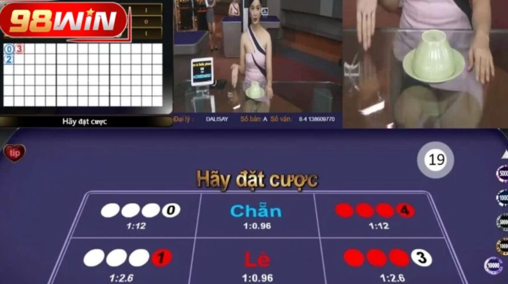 Game xóc đĩa đổi thưởng 98Win