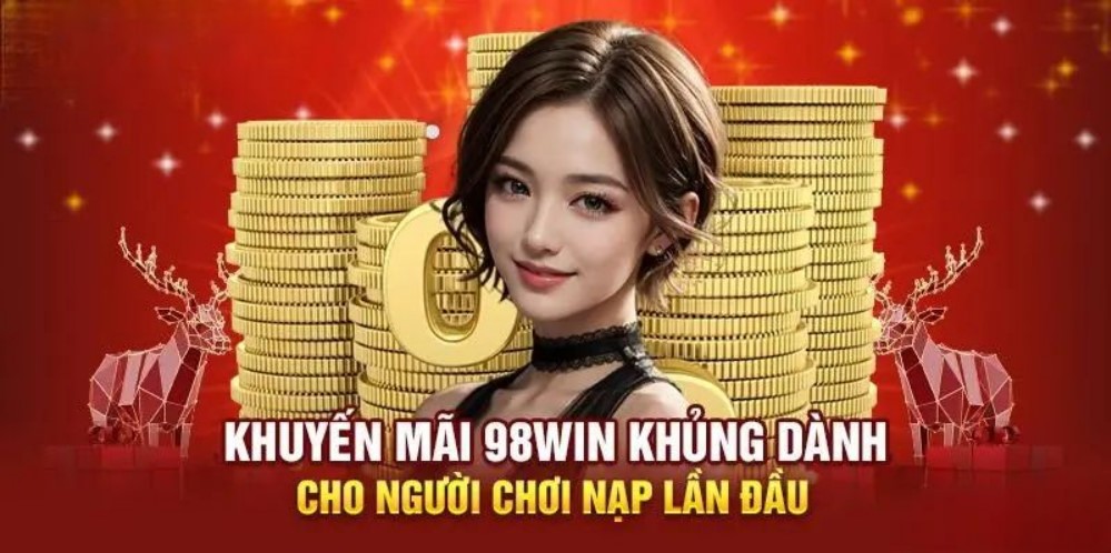 Top khuyến mãi hấp dẫn tại trang chủ 98Win